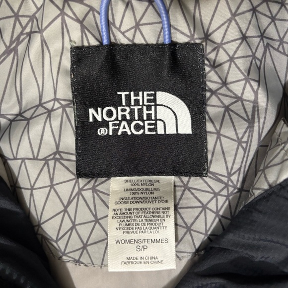 THE NORTH FACE 600 DOWN JACKET BLACK WOMEN'S SMALL NO HOOD - Picture 3 of 10